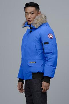Chamarras Canada Goose Hombre México - PBI Chilliwack Chaqueta De Bombardero Azules DQ2713905